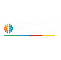 prism logo white